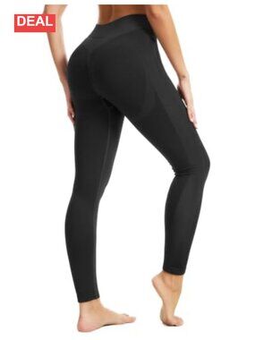Seamless High Waisted Tummy Control Leggings Squat-Proof Gym Yoga Pants